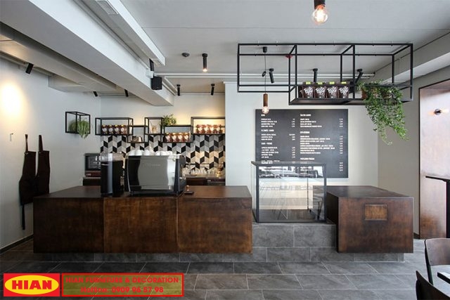thiết kế quán cafe đẹp