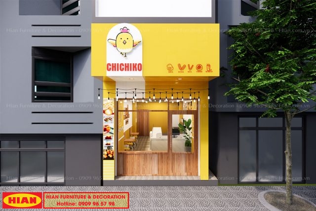 Thiết Kế Cửa Hàng Bánh Ngọt