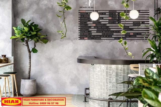 Thiết kế quán cafe năm 2020