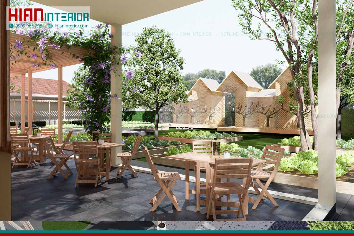 Mẫu Quán Cafe Thép Tiền Chế Đẹp