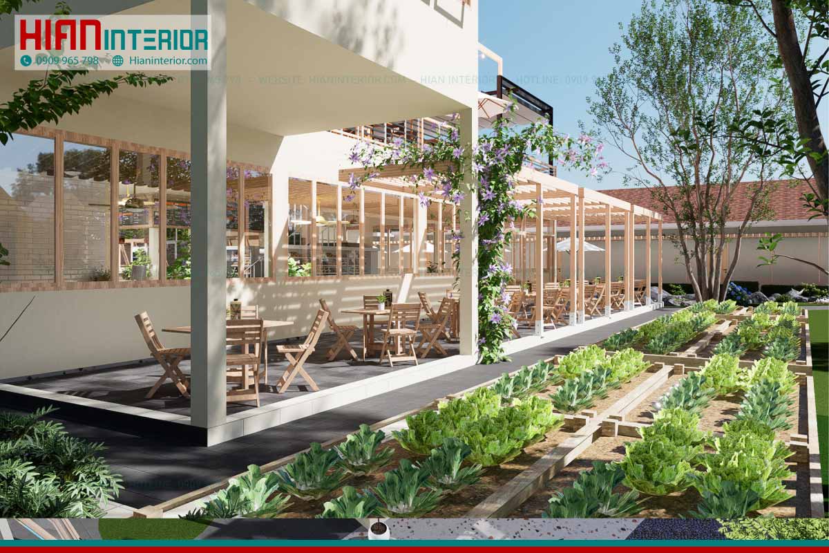 Mẫu Quán Cafe Thép Tiền Chế Đẹp