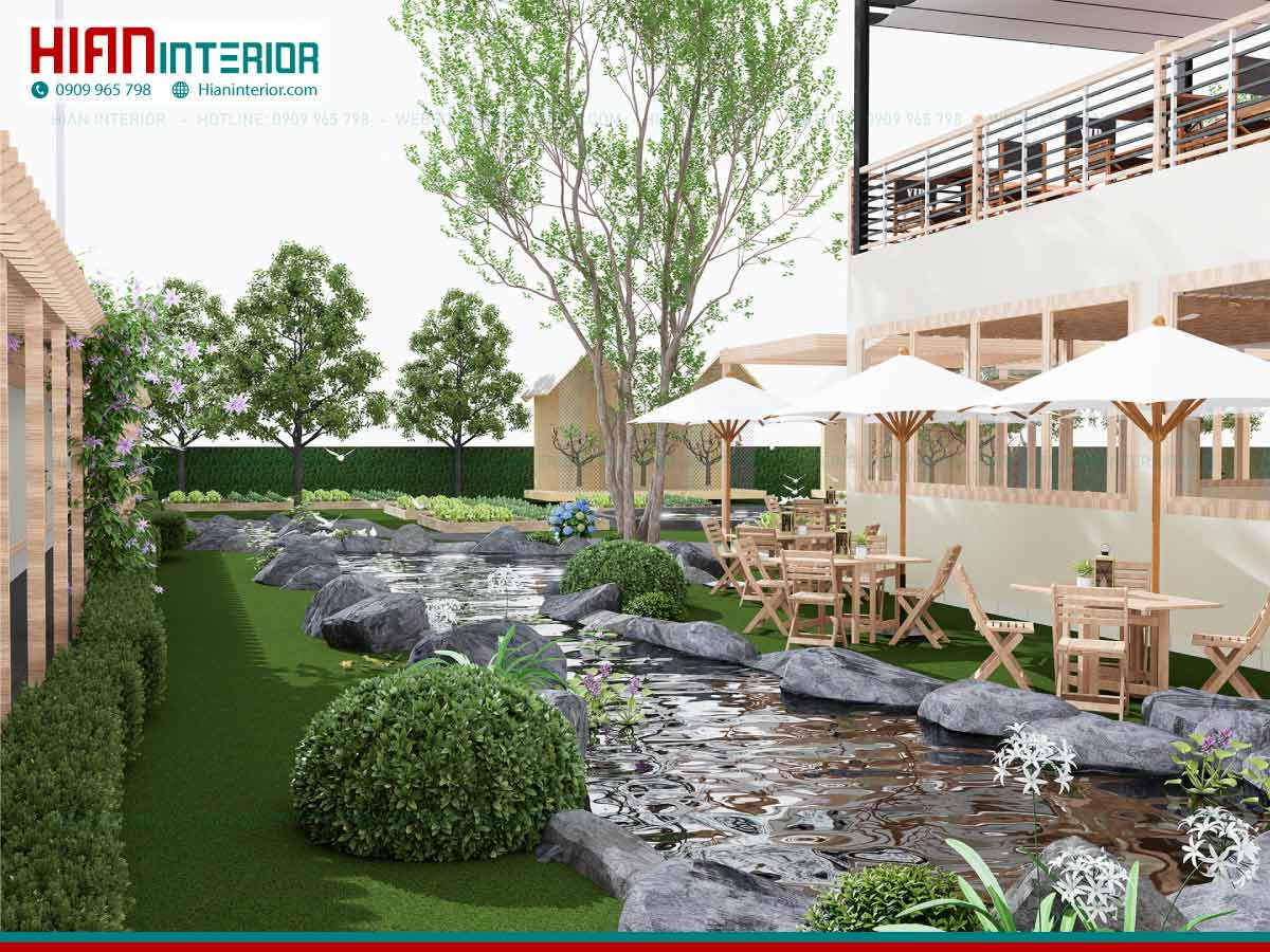 Mẫu Quán Cafe Thép Tiền Chế Đẹp