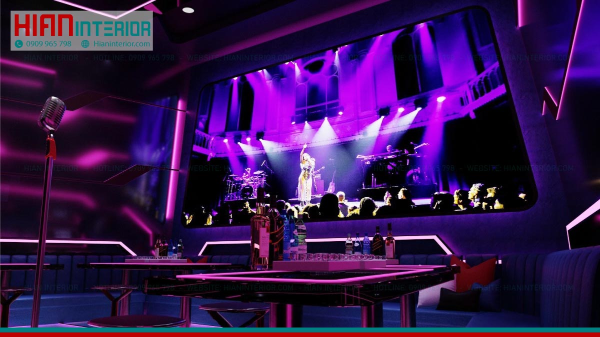 Thiết Kế Phòng Karaoke Hiện Đại