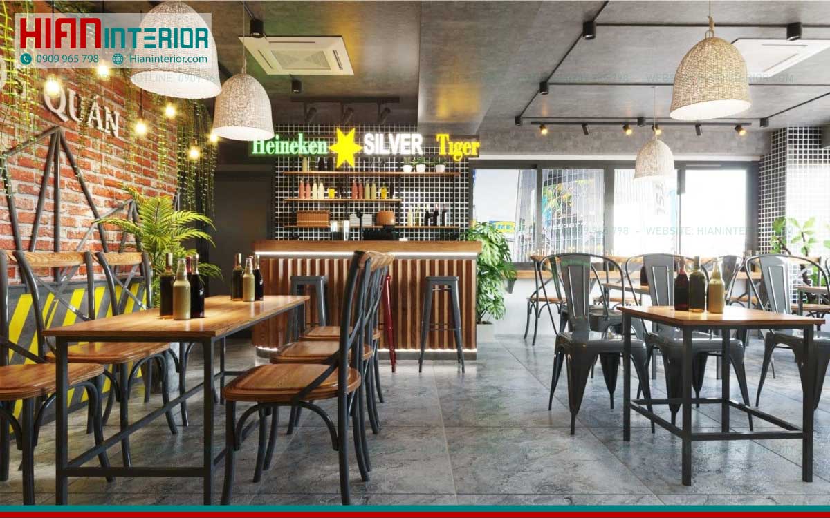 Thiết Kế Quán Bia Chill