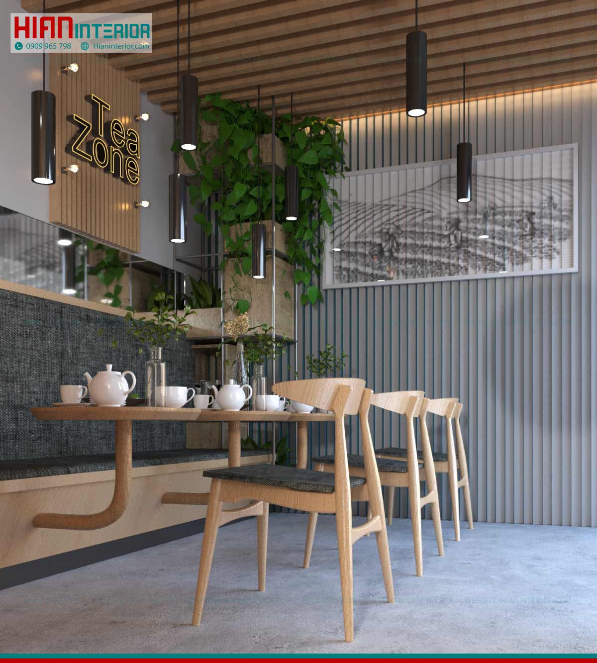 Thiết Kế Quán Cafe Diện Tích Nhỏ