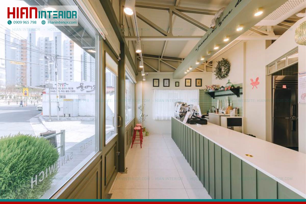 Thiết Kế Quán Cafe Hiện Đại