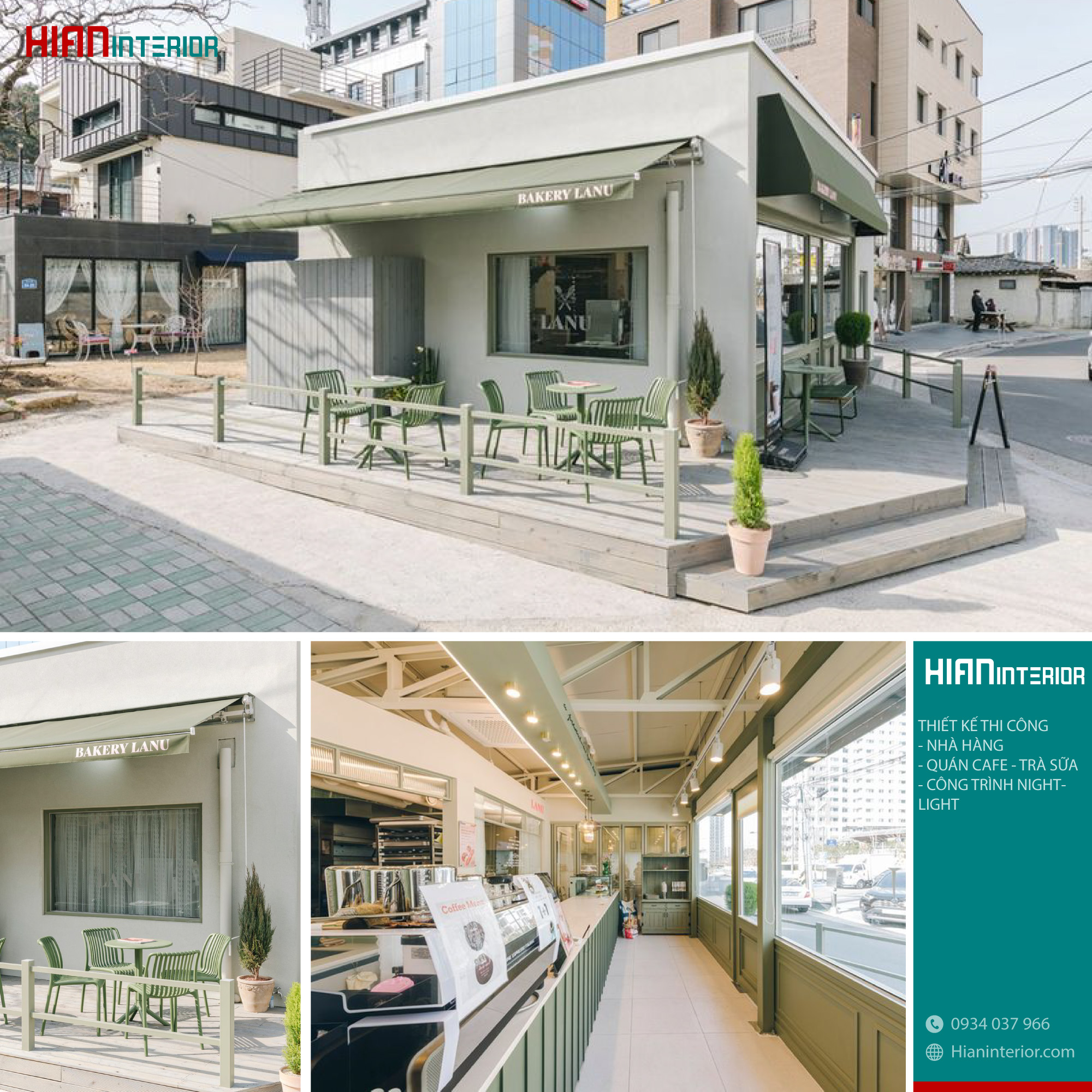 Thiết Kế Quán Cafe Hiện Đại