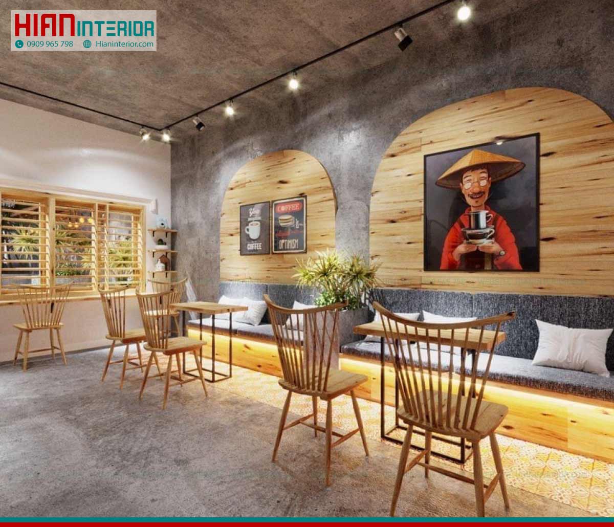 Thiết Kế Quán Cafe Sân Vườn Đẹp