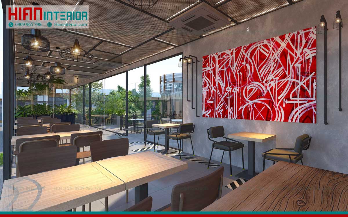 Thiết Kế Quán Cafe Sân Vườn Trọn Gói