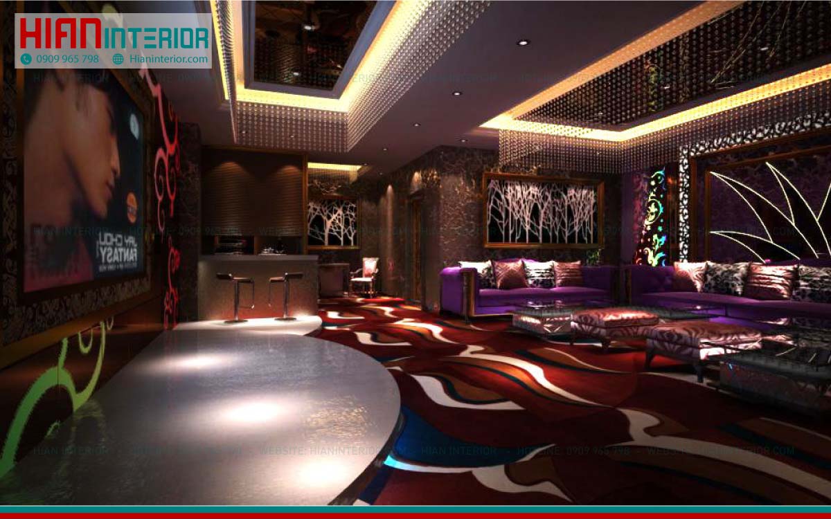 Thiết Kế Quán Karaoke VIP