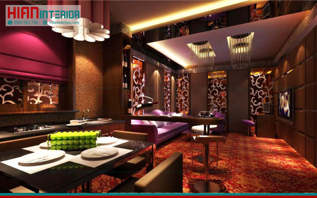 Thiết Kế Quán Karaoke VIP