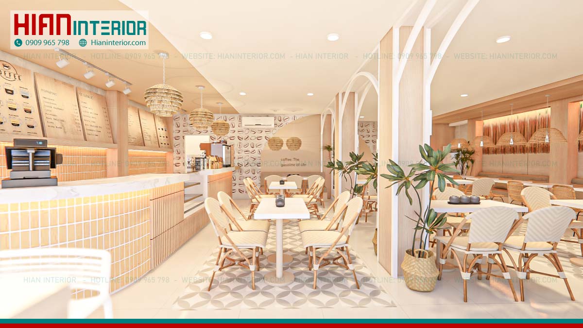 Thiết Kế Quán Trà Sữa Đẹp