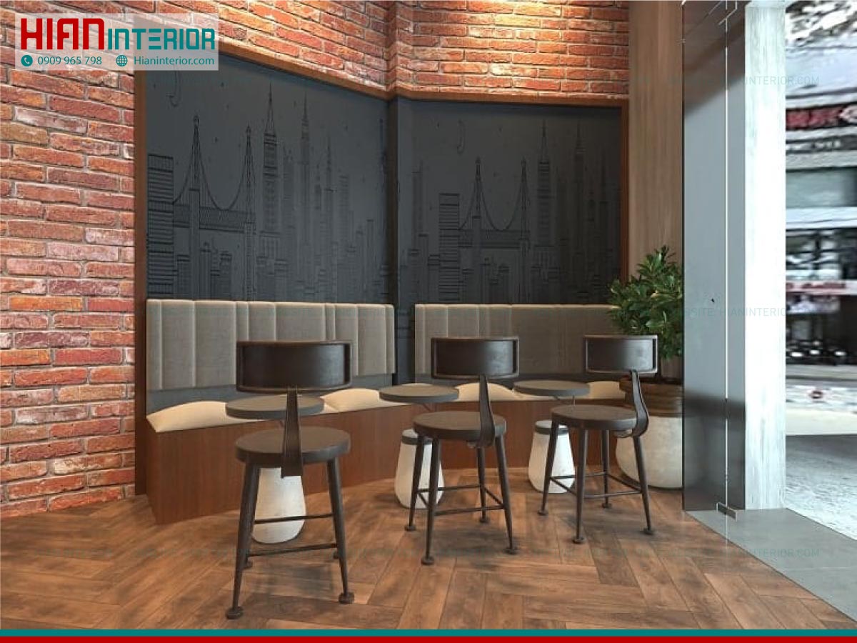 Thiết Kế Thi Công Quán Cafe Thép Đẹp