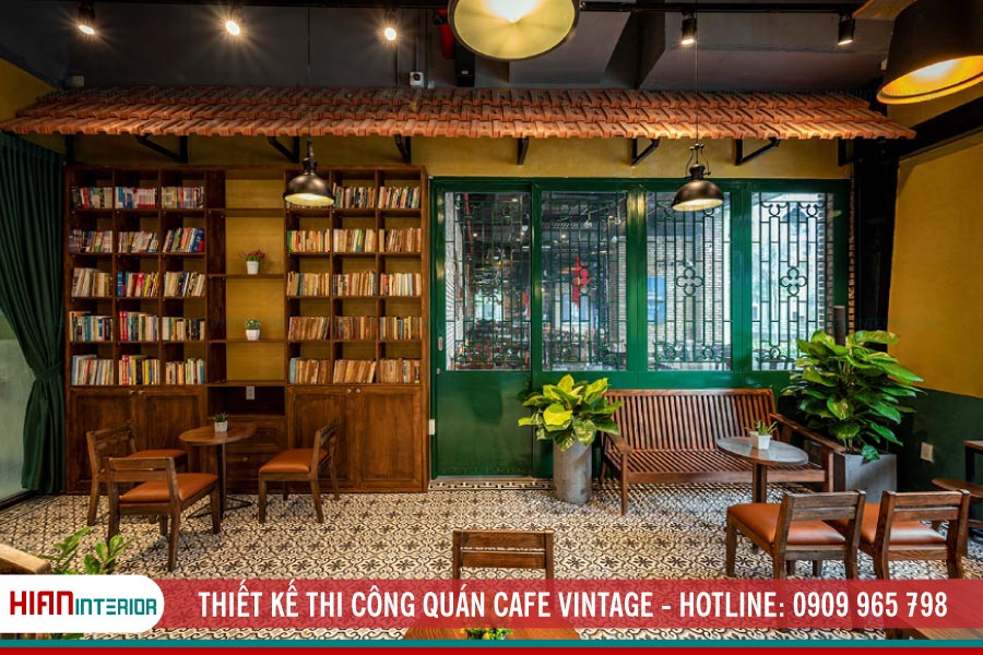 Thiết Kế Thi Công Quán Cafe Vintage
