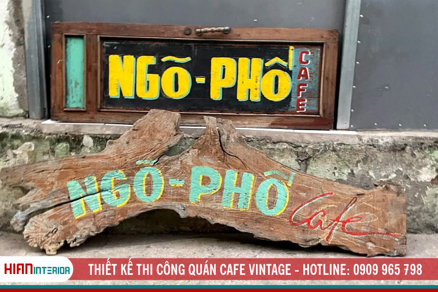Thiết Kế Thi Công Quán Cafe Vintage