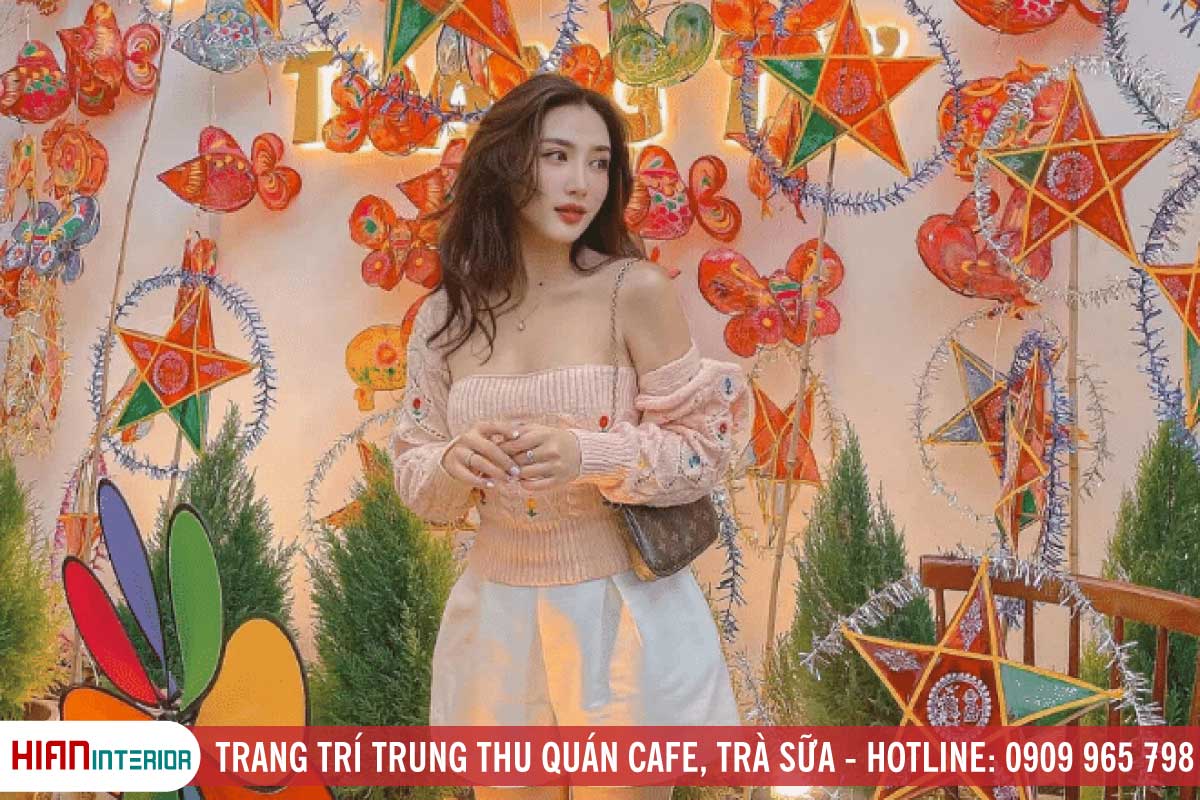 Trang Trí Trung Thu Quán Cafe