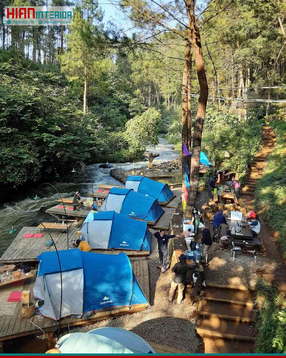 Thi Công Khu Cắm Trại Trọn Gói