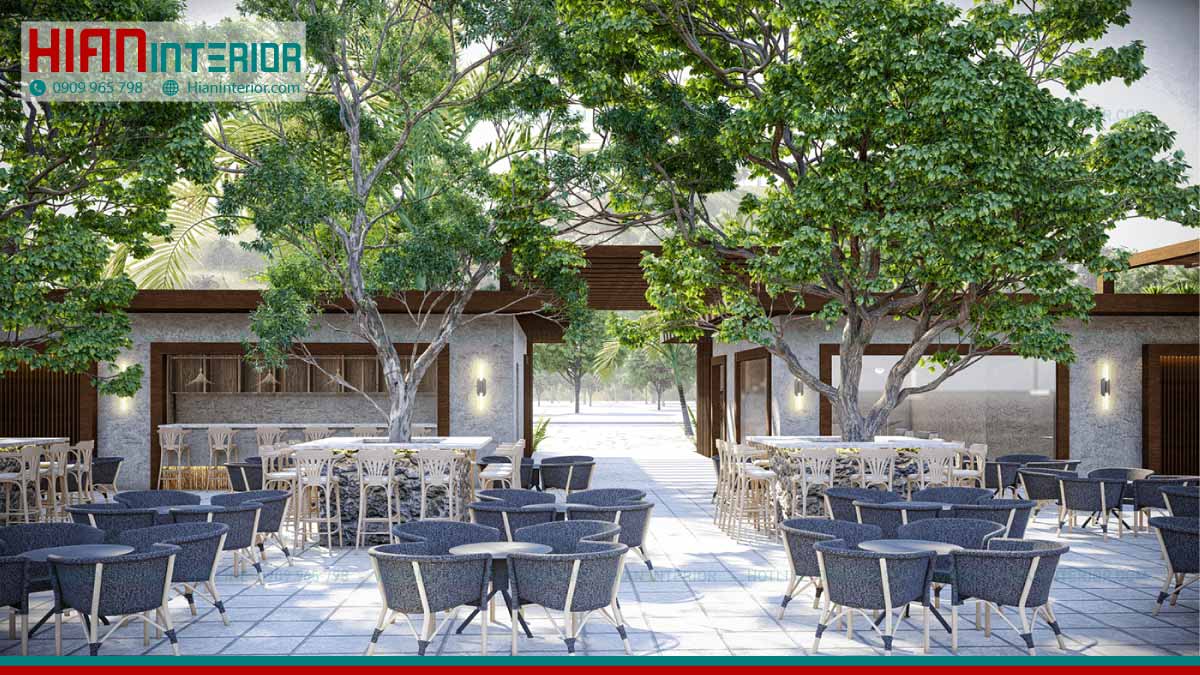 Thiết Kế Nhà Hàng Bãi Biển