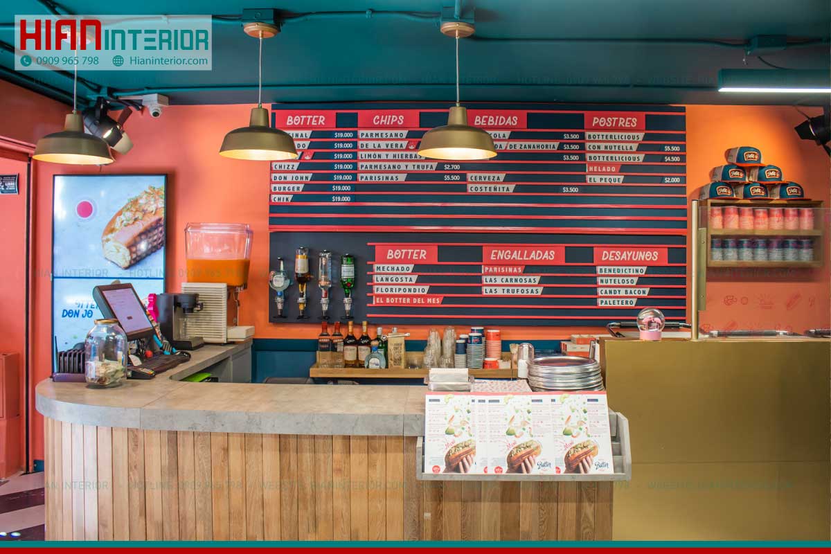 Thiết Kế Nhà Hàng Fast Food Đẹp