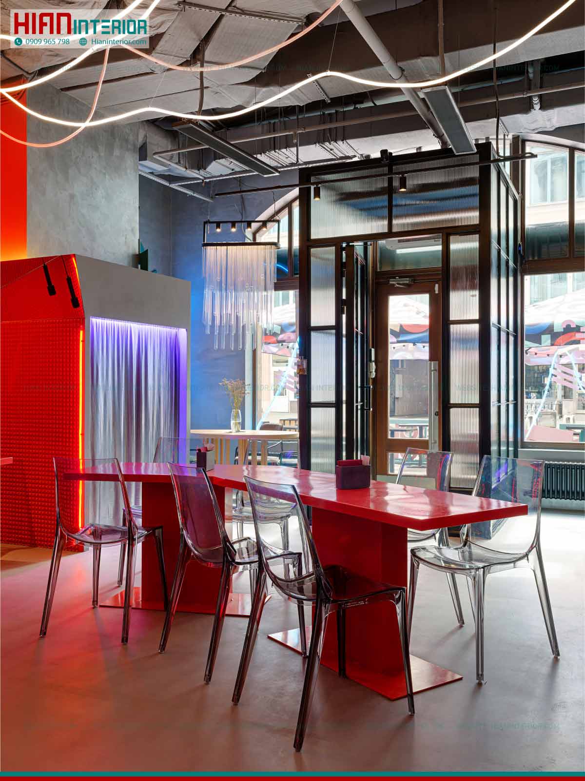 Thiết Kế Nhà Hàng Fast Food Hiện Đại