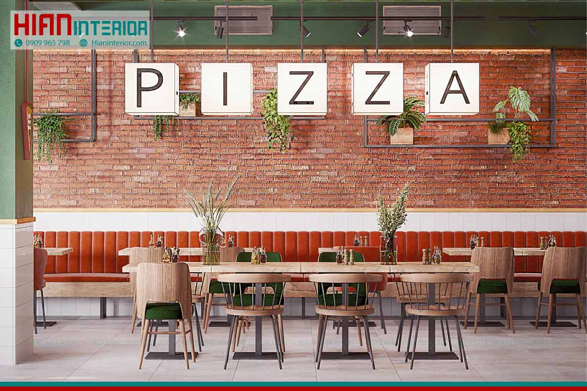 Thiết Kế Nhà Hàng Pizza