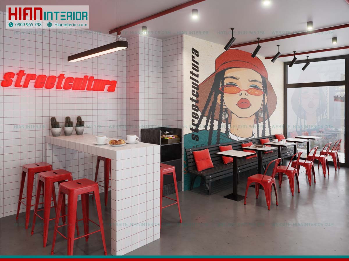 Thiết Kế Thi Công Nhà Hàng Fast Food