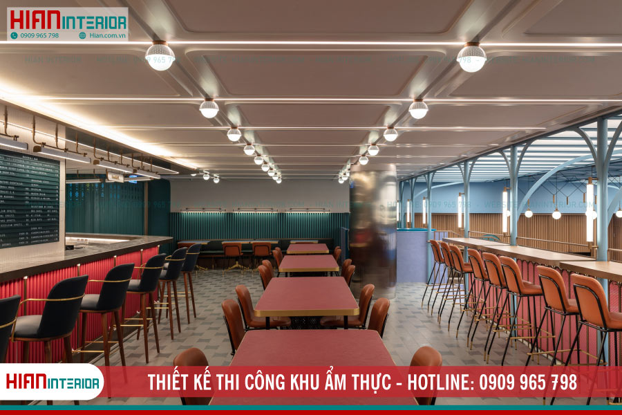 Thiết Kế Thi Công Khu Ẩm Thực