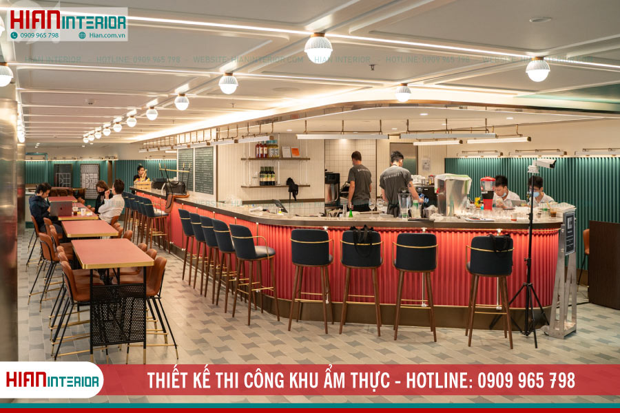 Thiết Kế Thi Công Khu Ẩm Thực