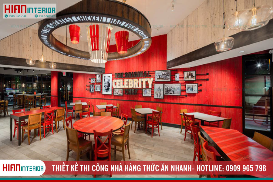 Thiết Kế Thi Công Nhà Hàng Thức Ăn Nhanh