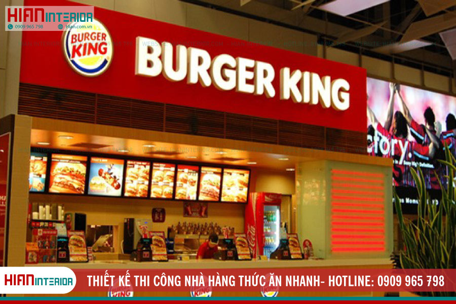 Thiết Kế Thi Công Nhà Hàng Thức Ăn Nhanh