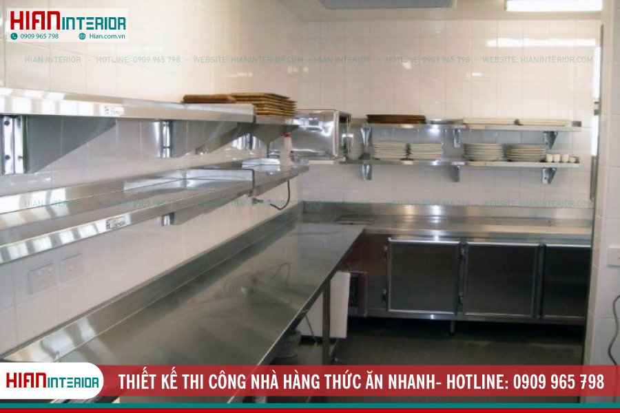 Thiết Kế Thi Công Nhà Hàng Thức Ăn Nhanh