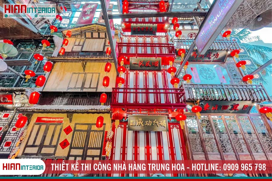 Thiết Kế Thi Công Nhà Hàng Trung Hoa