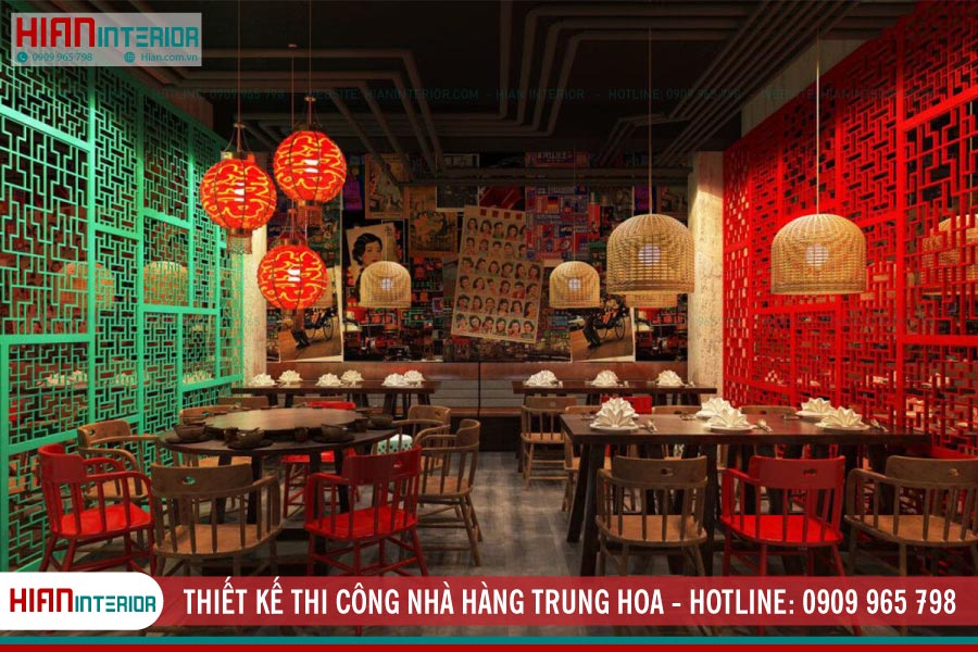 Thiết Kế Thi Công Nhà Hàng Trung Hoa