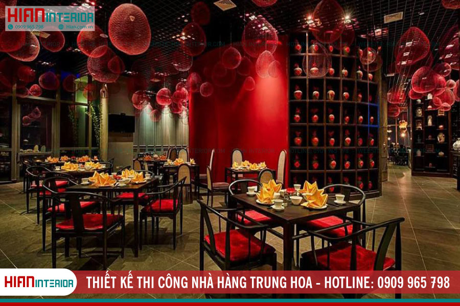 Thiết Kế Thi Công Nhà Hàng Trung Hoa
