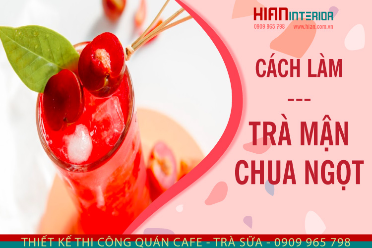 cách làm trà mận