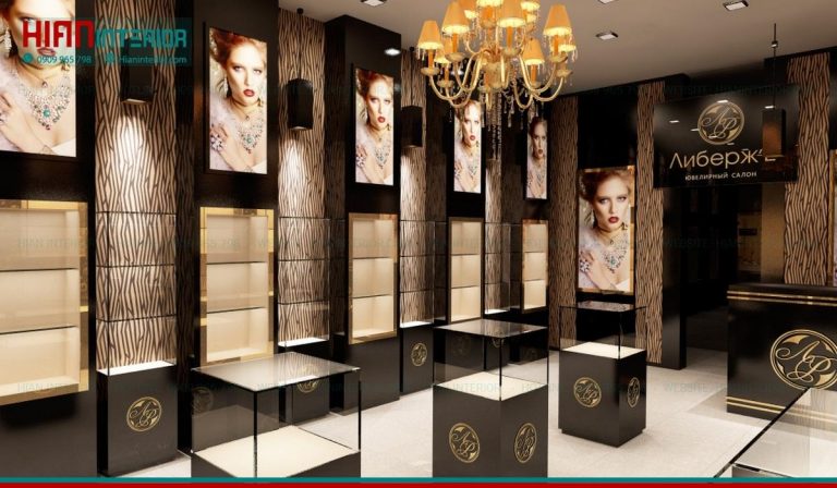 Thiết Kế Cửa Hàng Trang Sức Sang Trọng | Hian Interior