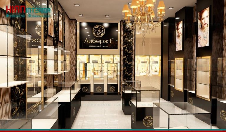 Thiết Kế Cửa Hàng Trang Sức Sang Trọng | Hian Interior