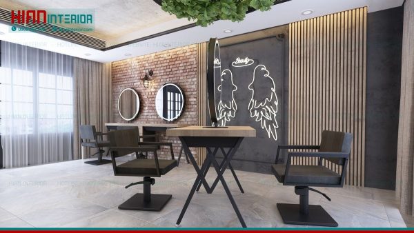 Thiết Kế Nội Thất Salon Tóc Đẹp Hiện Đại - Thu Hút Khách Hàng