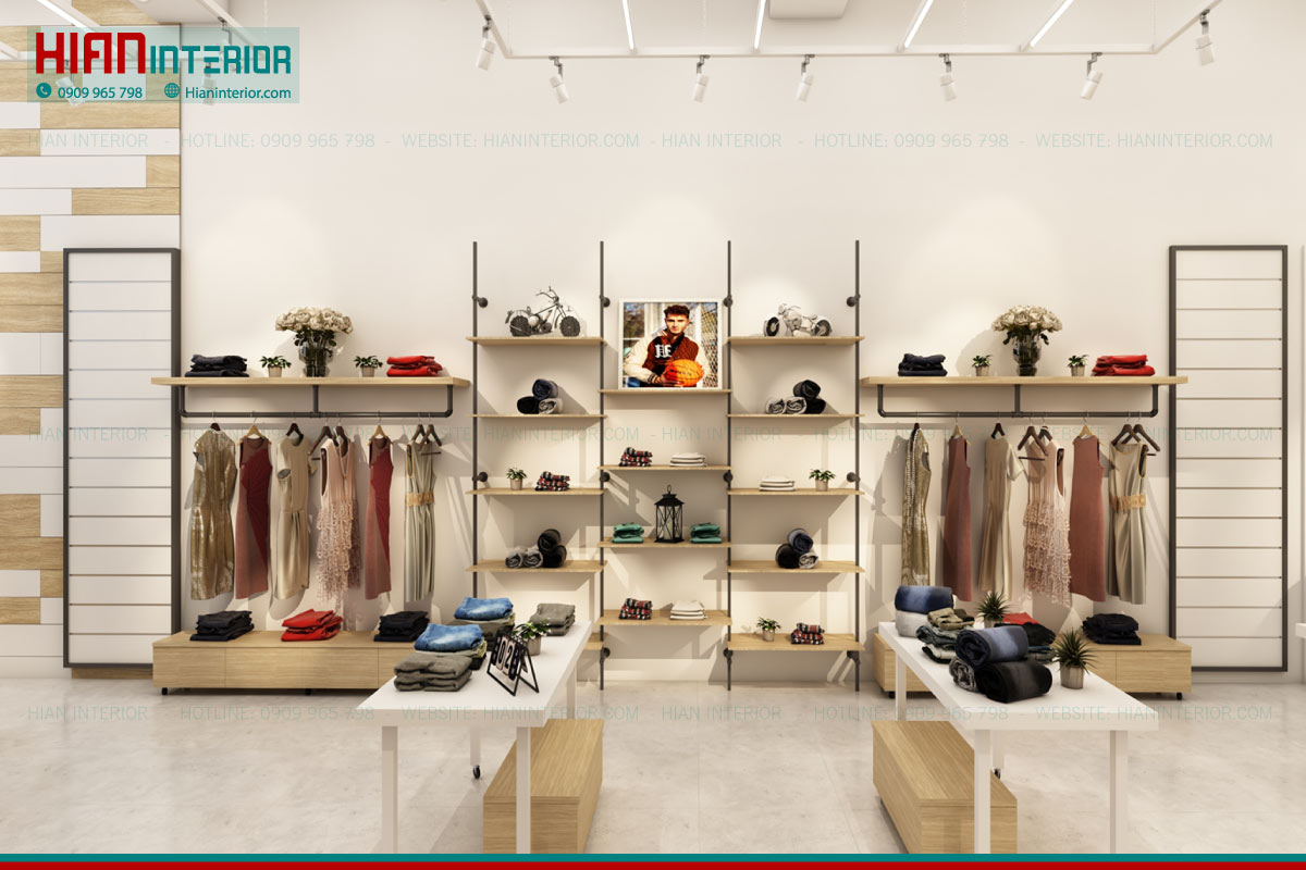 Thiết kế thi công shop thời trang