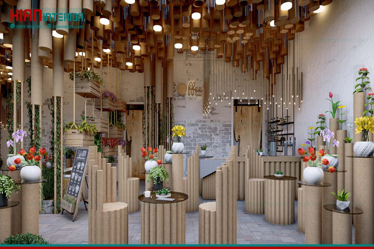 Thiết kế thi công cửa hàng hoa