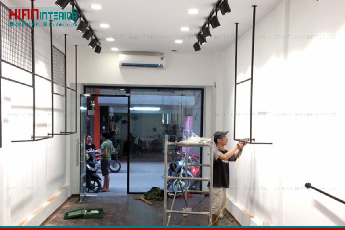 Thiết kế thi công cửa hàng hoa