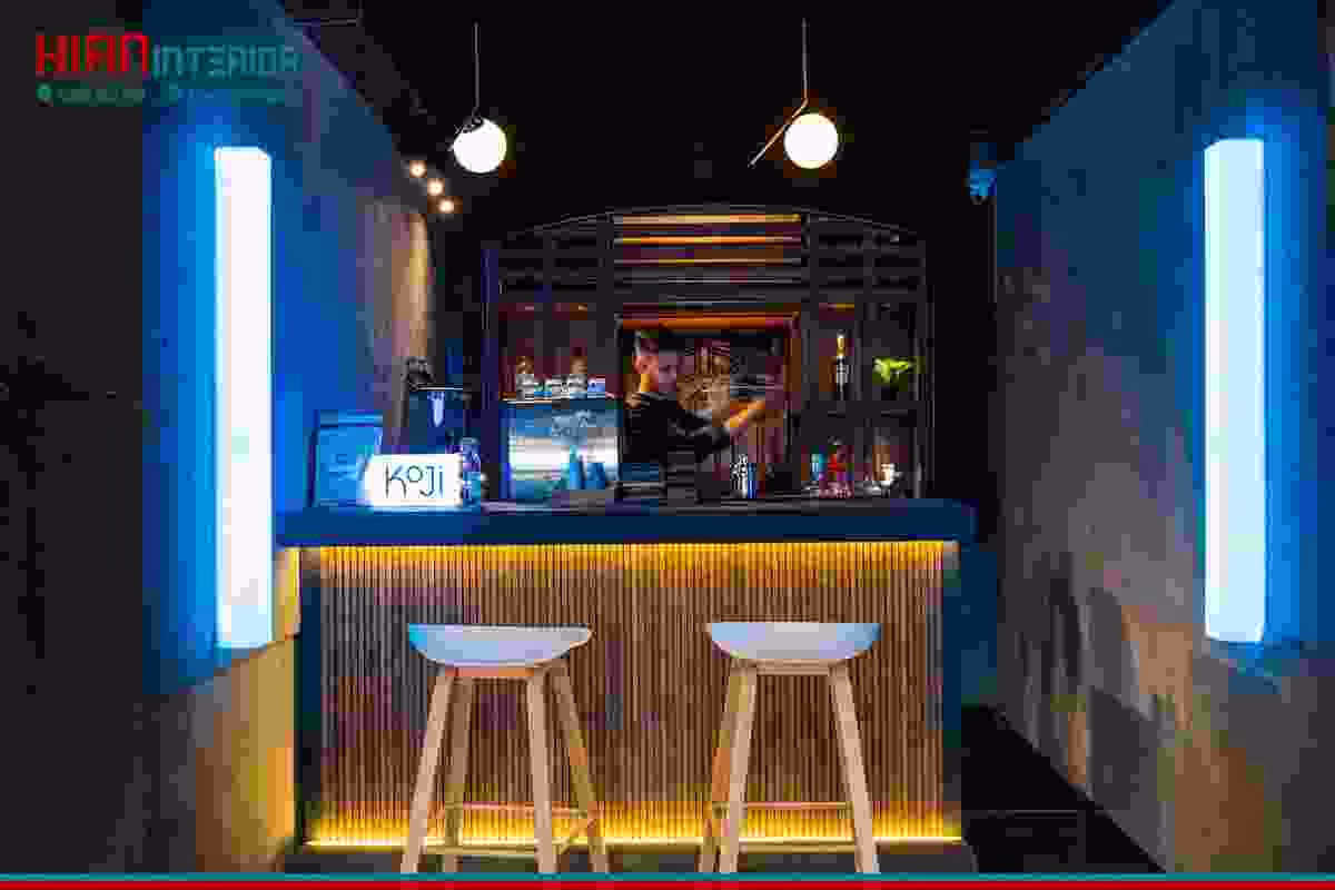Mẫu Quán Cafe Hiện Đại 2 Tầng