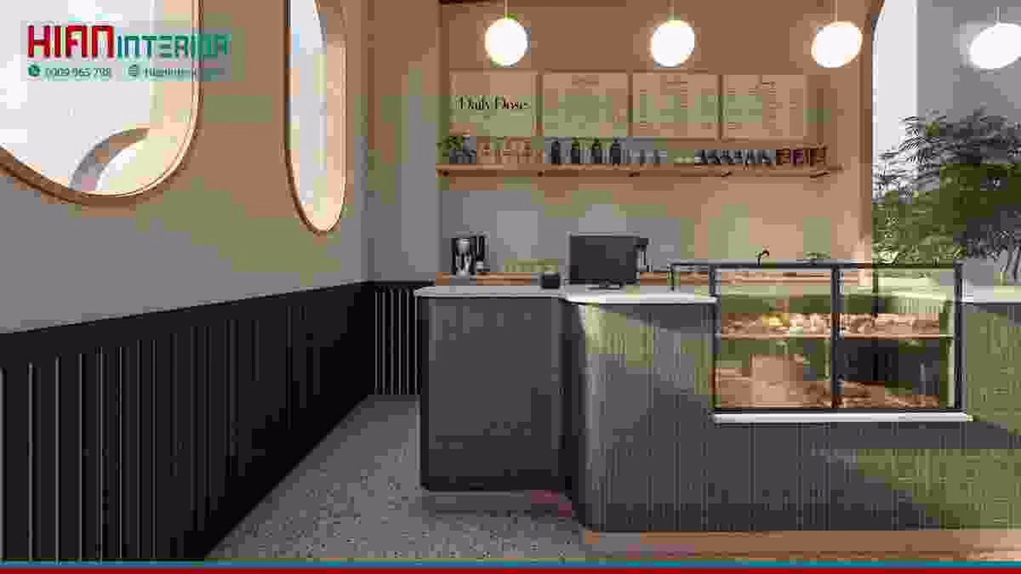 Mẫu Quán Cafe Hiện Đại Độc Đáo