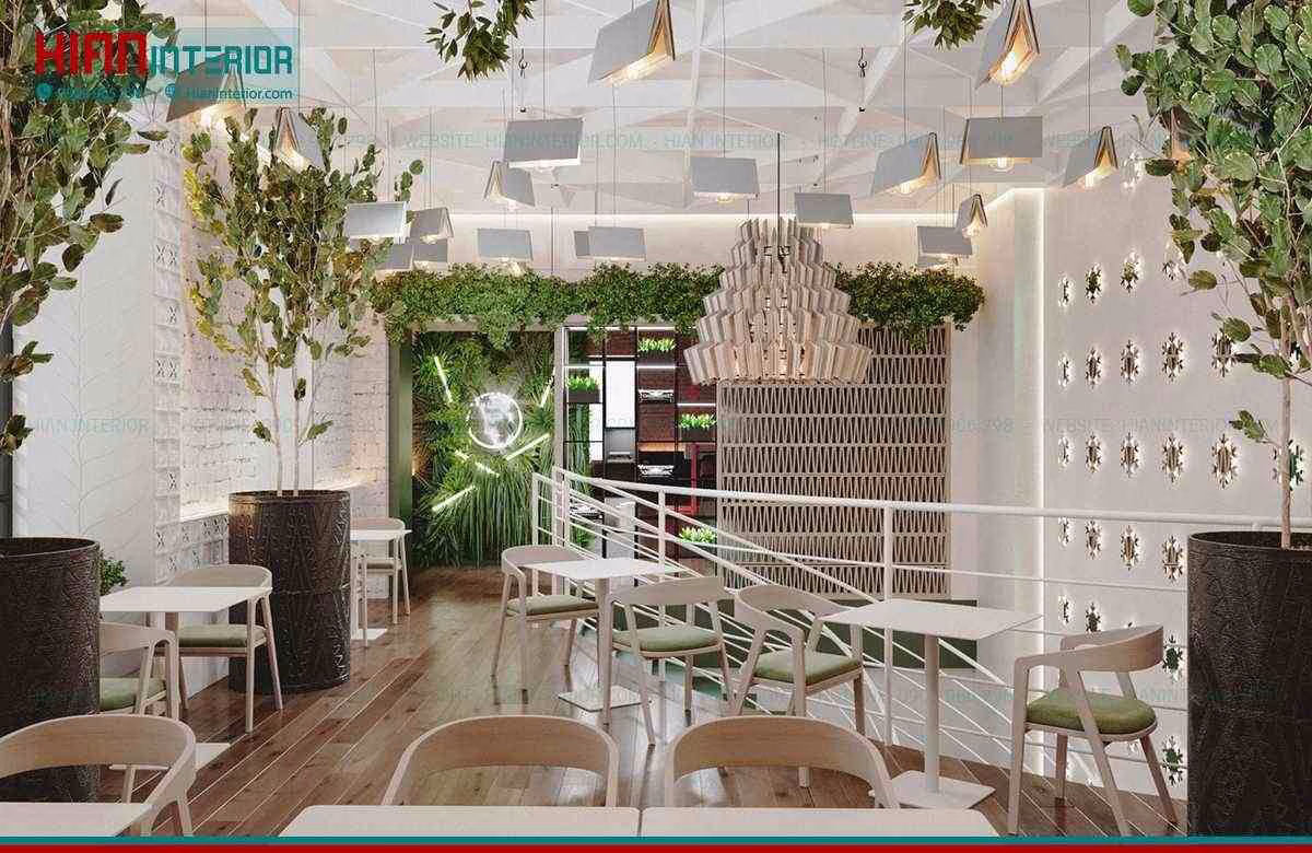 Mẫu Quán Cafe Hiện Đại Hút Khách