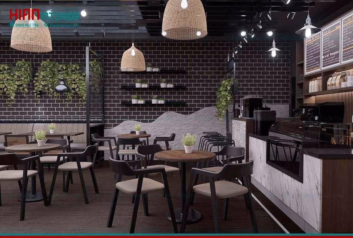 Mẫu Quán Cafe Hiện Đại Phổ Biến