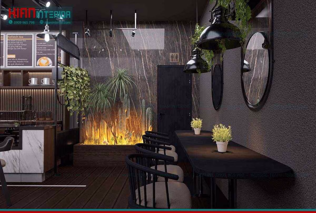 Mẫu Quán Cafe Hiện Đại Phổ Biến