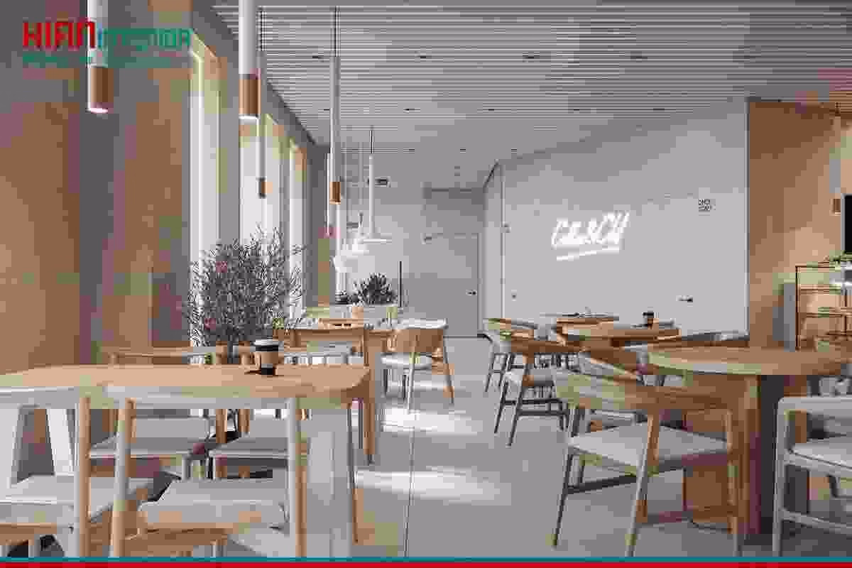 Mẫu Quán Cafe Hiện Đại Chi Phí Thấp