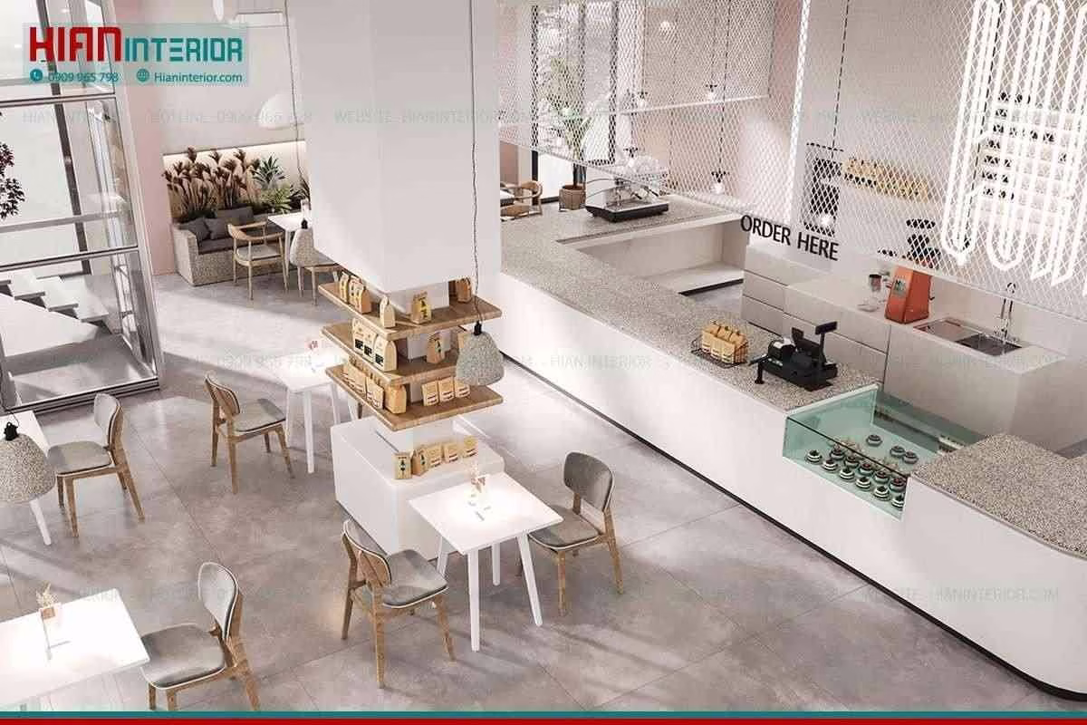 Mẫu Quán Cafe Hiện Đại Phong Cách Mới