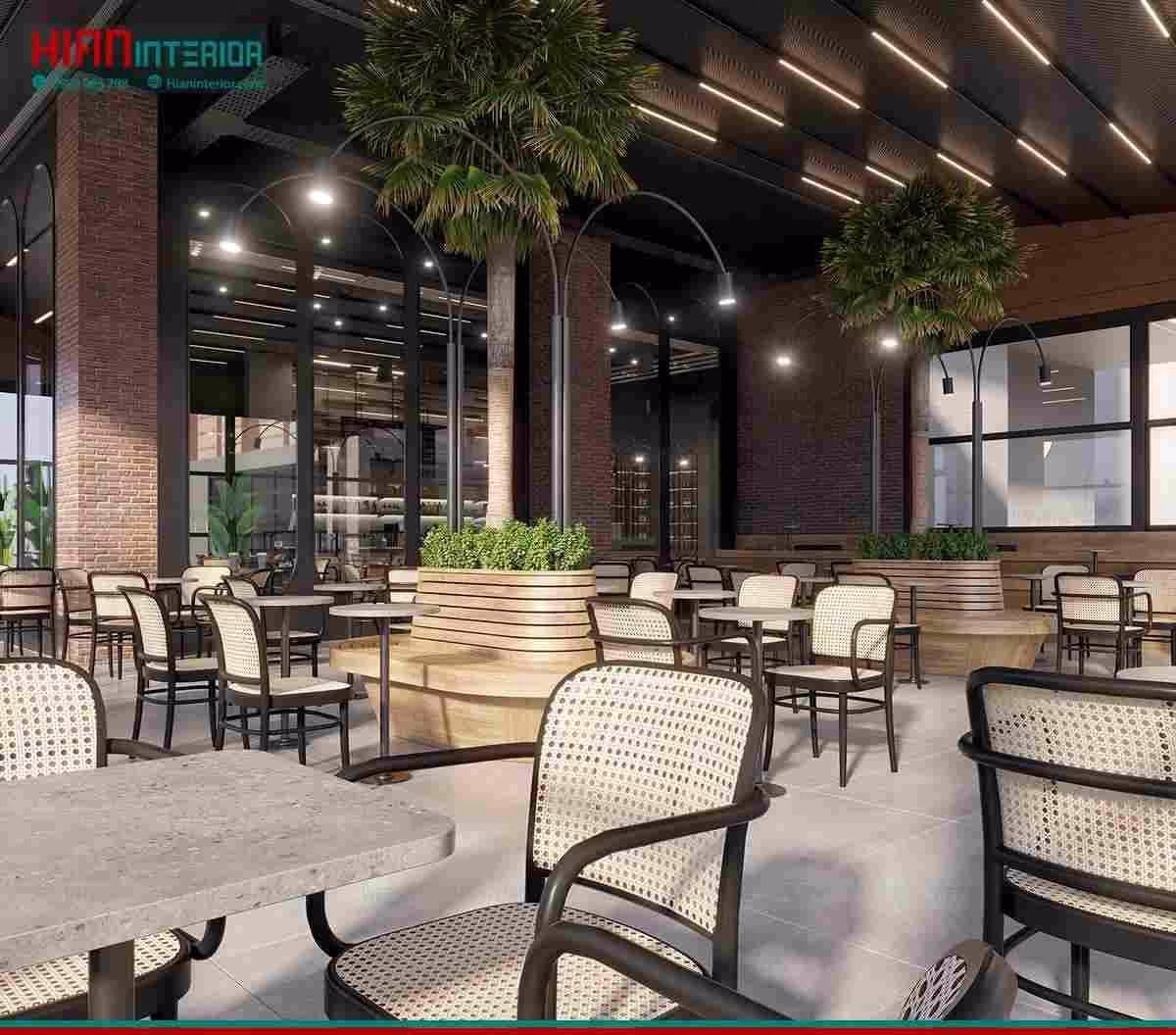 Mẫu Quán Cafe Hiện Đại Dễ Làm