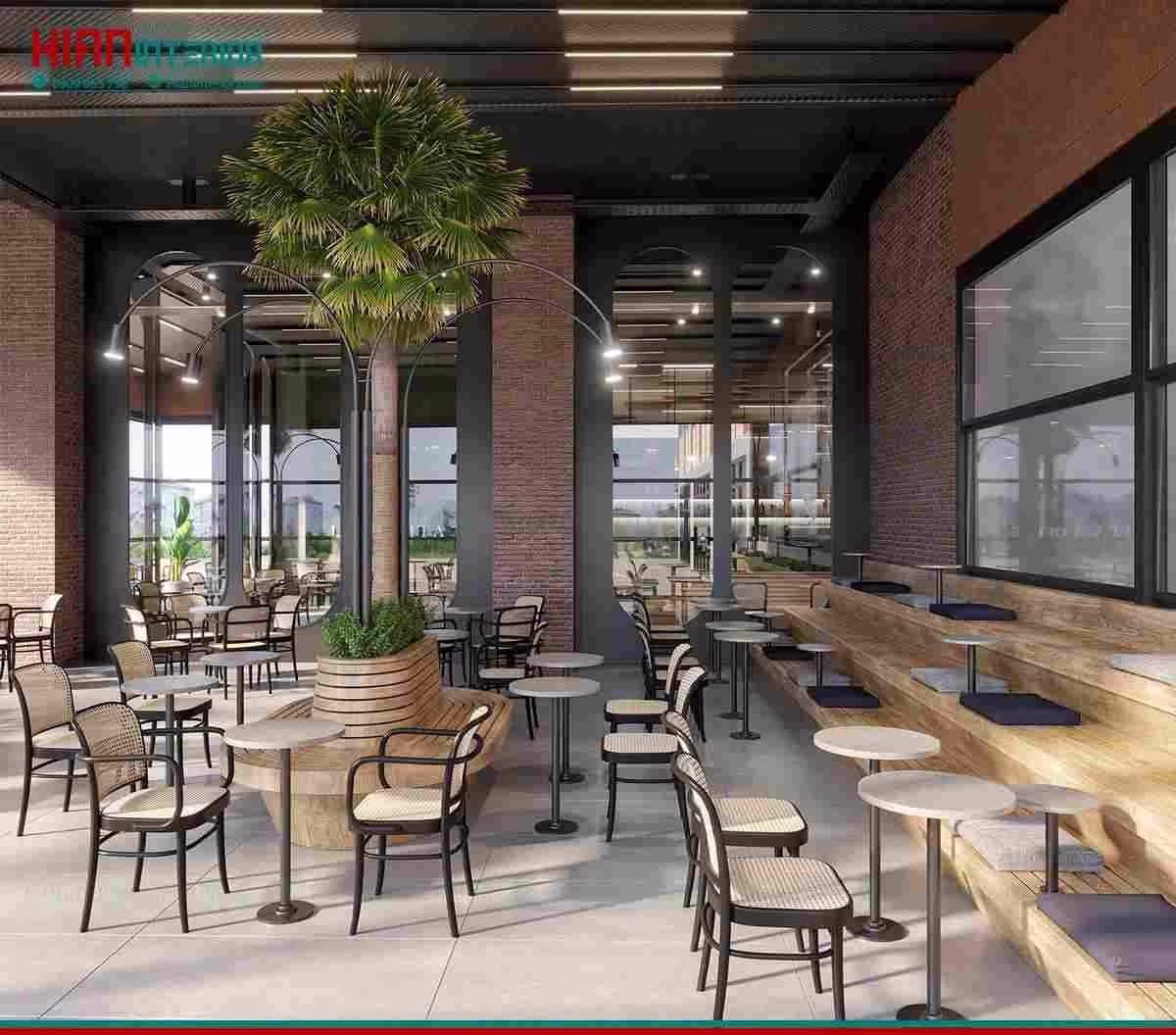 Mẫu Quán Cafe Hiện Đại Dễ Làm